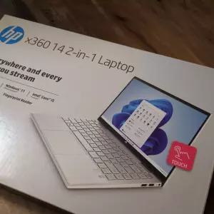 HP PAVILION 노트북 [세금포함] [정품] x360 14 터치스크린 컨버터블 LAPTOP 랩탑 i5-1235U 8GB 256GB SSD