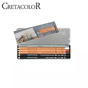 연필콘테 Dry 타입 Basic set(6종) 400 06/콘테/미술용품/드로잉용품/미술재료/화방용품/그림그리기/드로잉