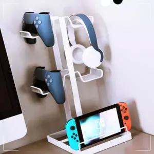 관공서 컨트롤러 진열대 수납 게임 거치대 헤드셋 사무실 학교 H08WBD83D3