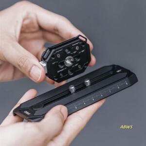 F38B4406 카메라  장비 삼각대용 오작동 방지 디자인의 퀵 릴리스 다기능 베이스