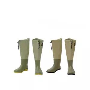 낚시 경량 갯바위 작업 장화 무릎 횟집 핀펠트 바다 레인부츠 남자 그린 신발