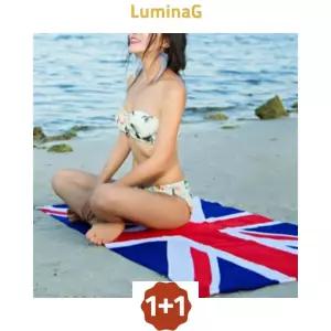 1+1 극세사 수건 특대형 비치타올 물놀이 워터파크