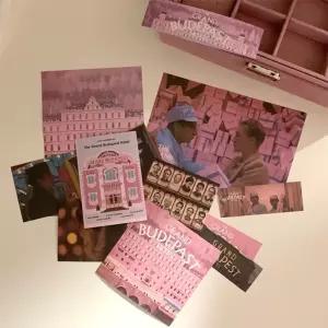 포스터 부다페스트 라라랜드 엽서 홈데코 감성포스터/레트로/빈티지/가리개/가림막/사진/인테리어/감성