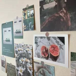 레트로 빈티지 인테리어 포스터 감성 엽서 사진 세트/귀여운/데코/아트/가랜드/커튼/그림/장식/스티커/액자