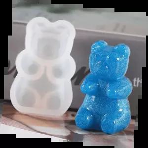 곰돌이몰드 귀여운 실리콘 제빙기 아이스 틀 홈베이킹 파티용 간식 만들기 용품