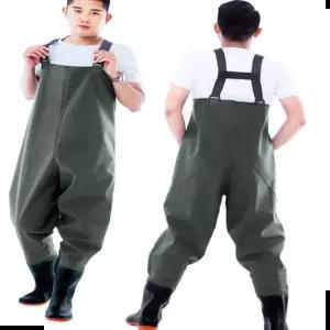 일체형전신멜빵작업복 전신 방수 작업복 올인원 웨이더 낚시 해루 갯벌체험