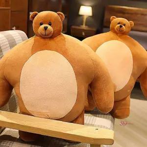 어깨깡패 46cm 소두 머리작은 대형 곰인형uvw897