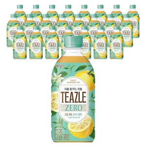 웅진 티즐제로유자그린티 500ml x 24개