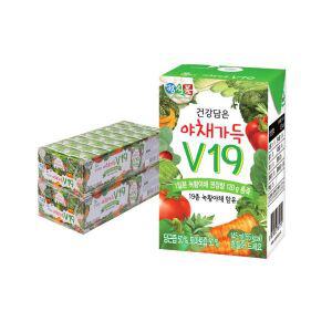 정식품 건강담은 야채가득 V19 145ml 48팩