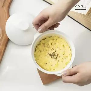 [쓰임] 마일드 화이트 계란찜기/그라탕기 2p세트