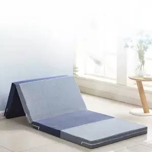 1인용 접이식 매트리스 토퍼 매트 침대 손님용 바닥 1인 간이