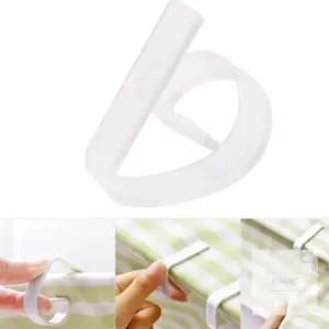 경희의마실 테이블 시트 고정 투명 클립 1P 투명집게 미끄럼방지 고정핀