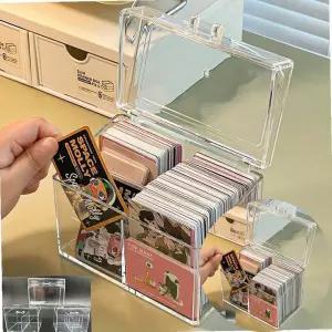 아크릴 포카보관함 카드 수납 사진 투명 명함 케이스