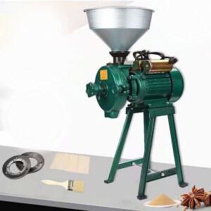 분말기 건습 겸용 소형 깨갈이 다목적분쇄기 초미세타분 200형 옥수수 드라이 건습2용