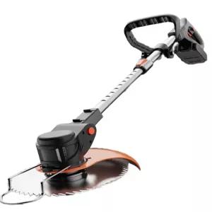 무선 예초기 잔디깍기 전동 초경량 벌초 핸들 충전 접이식 잔디깎기 깎는