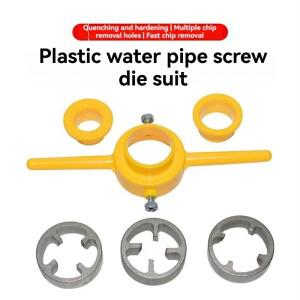 A45Z-PVC 파이프 나사절삭기 NPT 나사탭 다이 세트 배관 PVC 공구 스크류