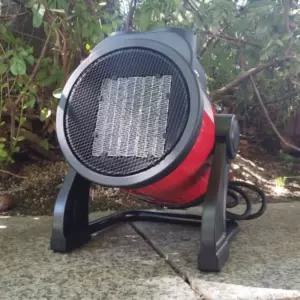 칠전몰 2000와트 이동식 팬 히터 이동식전열기 산업용히터 전기열풍기