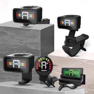 다다리오 CT 시리즈 프리미엄 기타 튜너 클립온, 헤드스톡, 사운드홀, 페달 및 악기별 튜너