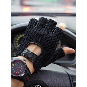 가죽반장갑 모터사이클 오토바이 라이더 추동계 검정색 외제 Large 남여 39g 블랙