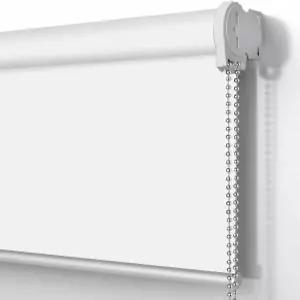 SUAKY 암막 창문 블라인드 롤러 그늘막 흰색 커스텀 우아한 에너지 절약형 문과 프렌치 도어용 자외선 차단