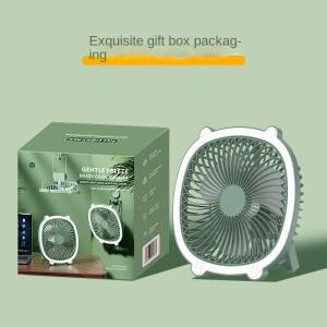크로스 보더 미니 소형 호환 선풍기 데스크탑 휴대용 가정용 기숙사 걸이 이중 용도 USB 전기