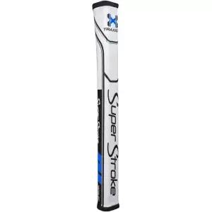 SuperStroke Traxion Pistol GTTM 투어 골프 퍼터 그립 블랙/블루/화이트 (Pistol 1.0 Tour) 향상된