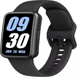 VMQIPNS 피트니스 트래커 스마트 워치 24시간/7 심박수 혈중 산소 수면 모니터 스텝 앤 칼로리 카운터 100+