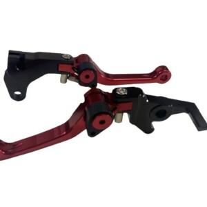 Kawasaki KLX230 250 300 오프로드 바이크 오토바이 수정 브레이크 핸들  절약형 벤딩 두 손가락 혼 핸들에