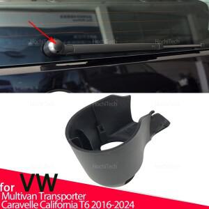 후방 윈드실드 와셔 와이퍼 암 너트 커버 캡 폭스바겐 호환 VW 멀티밴 트랜스포터 Caravee T6 -24 1K895543