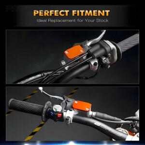 바이크 오토바이 알루미늄 프론트 전면 브레이크 클러치 유체 저장소 커버 캡 Husqvarna FC TE FE 250-450