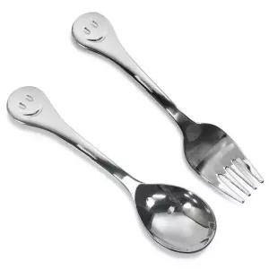 유아포크 유아용 숟가락 포크 스마일 어린이수저