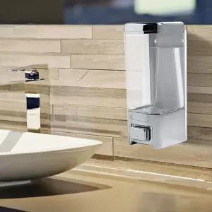 크린워시 물비누 디스펜서(500ml)손세정제 샴푸 린스 다용도 욕실 비누 화장실 예쁜 케이스 펌프 비누통