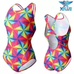 [하프클럽/]XBLUE 여자 원피스 수영복 N112247 귀여운원피스수영복