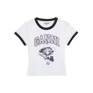 가니 여성 베이직 저지 위치 스몰 티셔츠 T4156-1511066041