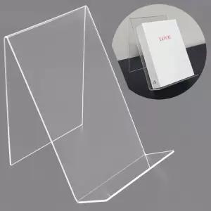 (튼튼)스탠드 경사형 아크릴 진열대 180 책 소품 상품 디피 제품 용진열 형대 태블릿