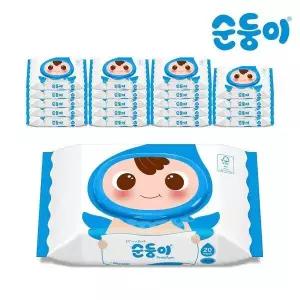 순둥이 프리미엄 무향플레인 휴대 캡형 20매 20팩 375403