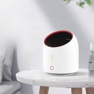 부유먼지청소기 강아지 고양이 반려동물 흡입기 정화기 레드 원룸 털포집기 정화