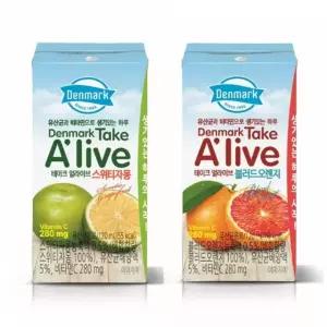 동원 스위티자몽 120mLx24개 블러드오렌지 120mLx24개 식이섬유 비타민C 생기