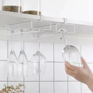 [오너클랜]WL 와인잔 거치대 걸이 보관 랙 화이트