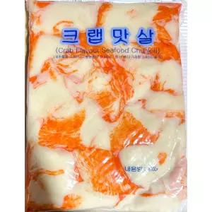 크랩맛살 덕인 1K 10개있는 있는 반찬용 크랩살 크랩 게살 수산가공식품 식자재