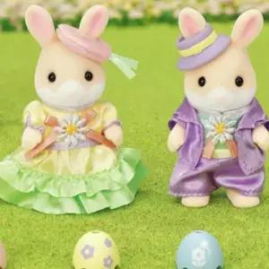 마가렛 패밀리 커플세트 실바니안 장난감 피규어 인형 토끼