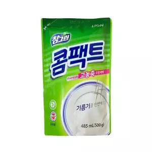 참그린 콤팩트 고농축 주방세제 리필 500g 친환경 안심 세정