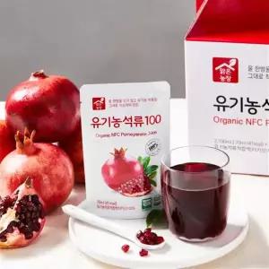 두레생협 유기농 석류즙 (70mlX30팩) 저온착즙 석류 액기스 엑기스 쥬스 주스