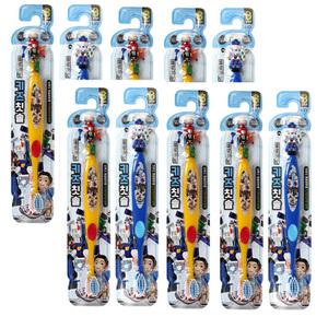 카봇 피규어 어린이칫솔-10개 /유아동칫솔 색상랜덤