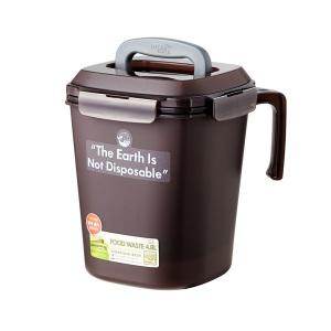 락앤락 음식물 쓰레기통 4.8L 브라운 LDB500BR