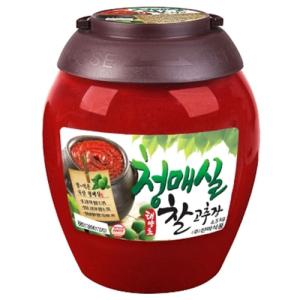진미식품 진미 청매실 태양초 찰 고추장 4.5Kg 3개