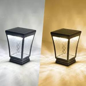 태양광정원등 태양광 카페 문주등 카페등 야외 조명 (흰빛/노란빛)-데크형/벽걸이형