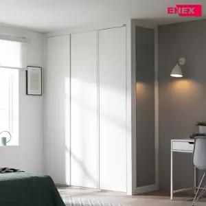 버클리 작은방 붙박이장 일반형화이트 1501 1700mm