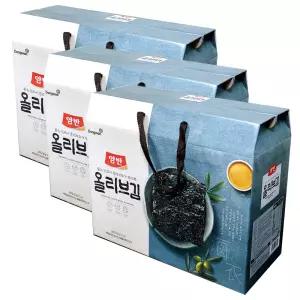 김선물세트 올리브유 3세트/ 동원 양반김 추석 명절 설