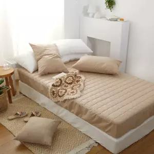 국산 순면 방수 세미 사계절 먼지없는 침대 누빔 매트리스커버/침대커버 매트 슈퍼싱글 방수 싱글 퀸